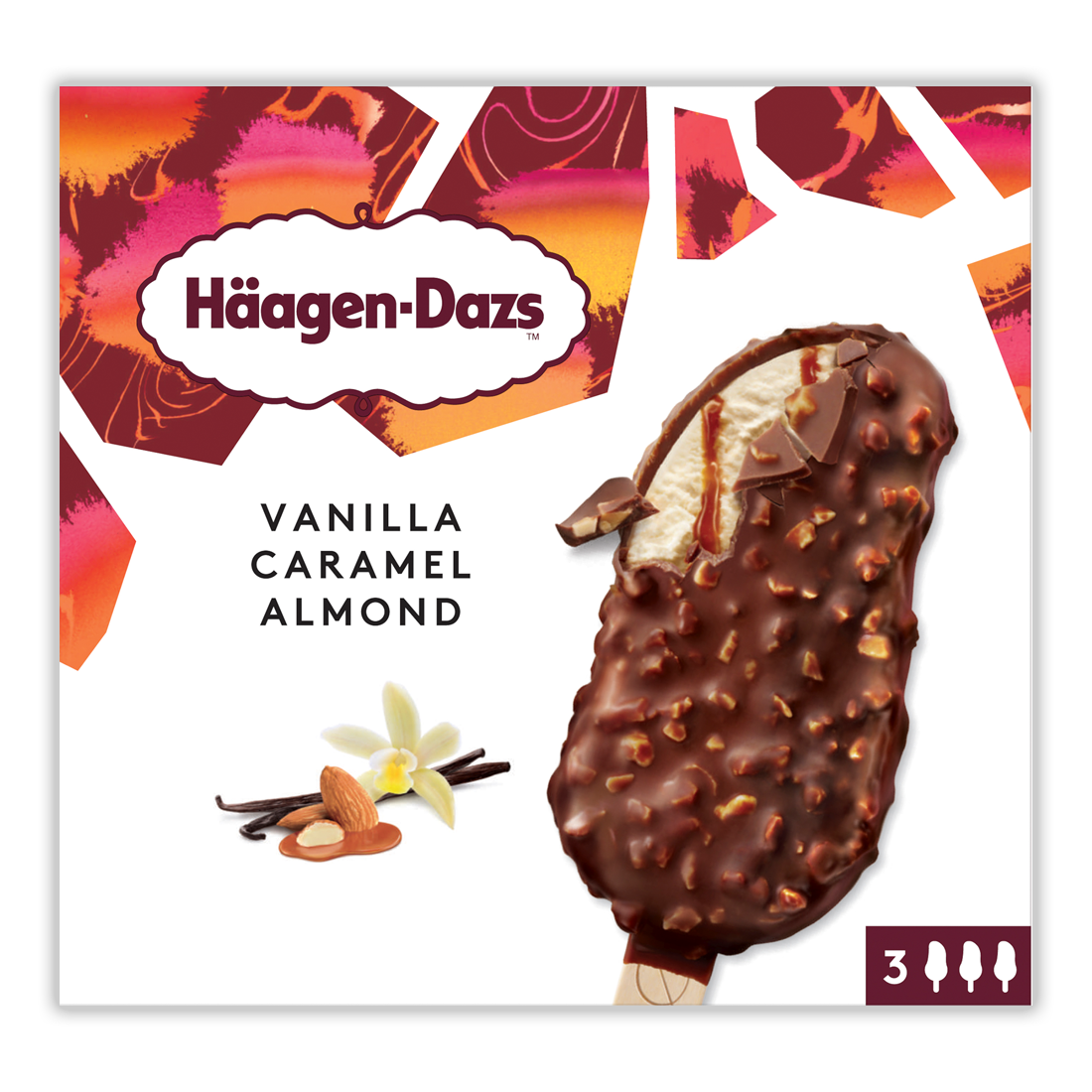 Vanilla Caramel Almond Stickbar Multipack